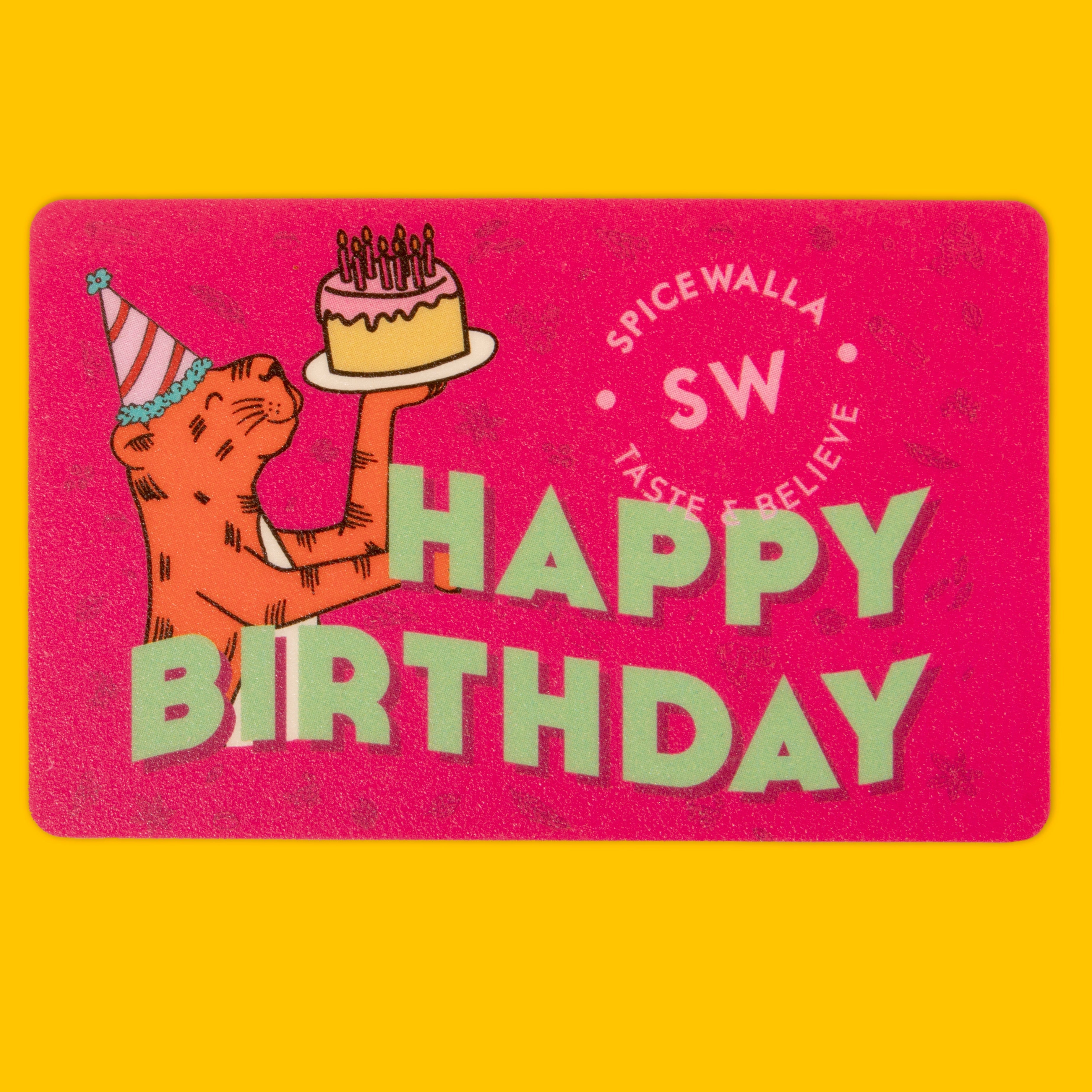 Happy Birthday Gift Card - Physical V3