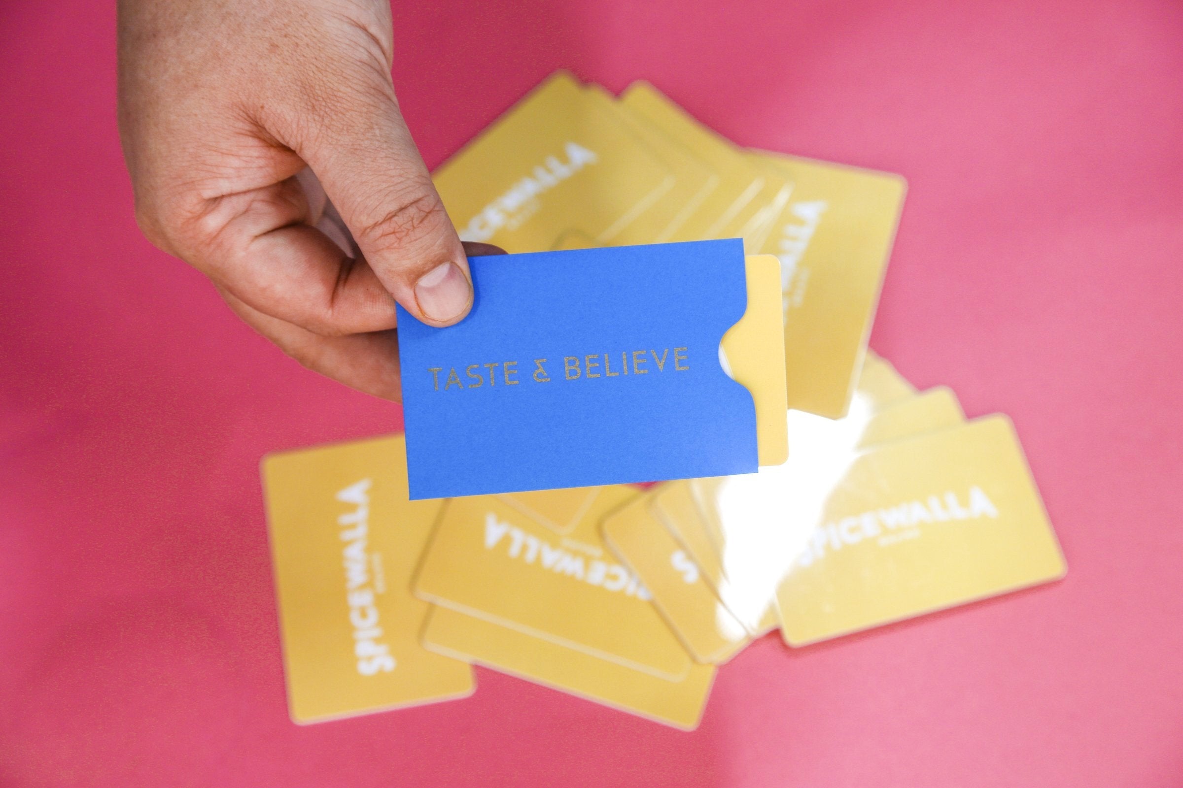 Yellow Spicewalla Gift Card - Physical J3